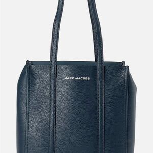 Like new: Marc Jacobs / THE SHOPPER TOTE BLUE SEA / leather ❤️